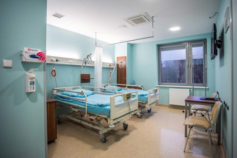 Sala dla pacjentów w Centrum Chirurgii Stopy